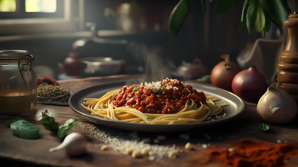 Pasta with Bolognese - Solions